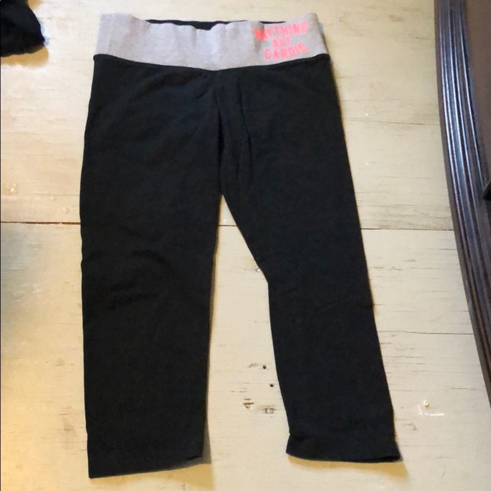 VS PINK Cotton Capri leggings
